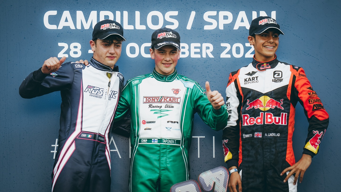 FIA Karting - Nakamura and Taponen win the World Championships in Campillos