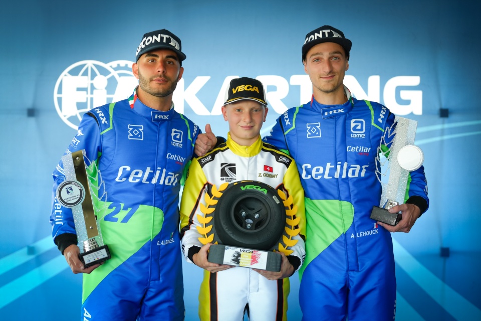 Albanese y Lehouck logran las primeras poles FIA Karting de 2026